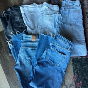 Assorted Free People Denim Jeans Collection